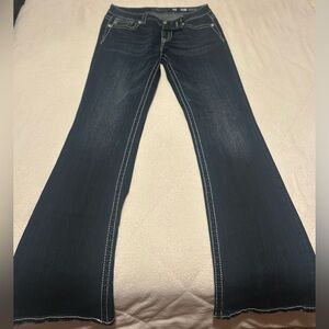 Miss Me Dark Blue Flare Jeans